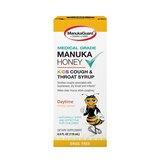 ManukaGuard Kids Daytime Cough & Throat Syrup, Honey Lemon, 4 OZ, thumbnail image 1 of 6