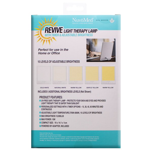 Nuvomed REVIVE Light Therapy Lamp