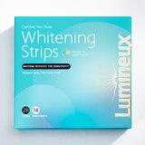 Lumineux Teeth Whitening Strips, Peroxide-Free, 14 Treatments, thumbnail image 1 of 11