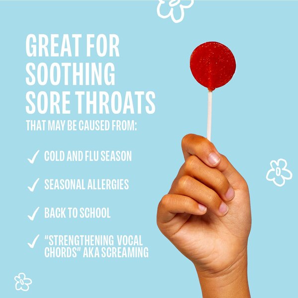 Lolleez Organic Throat Soothing Pops