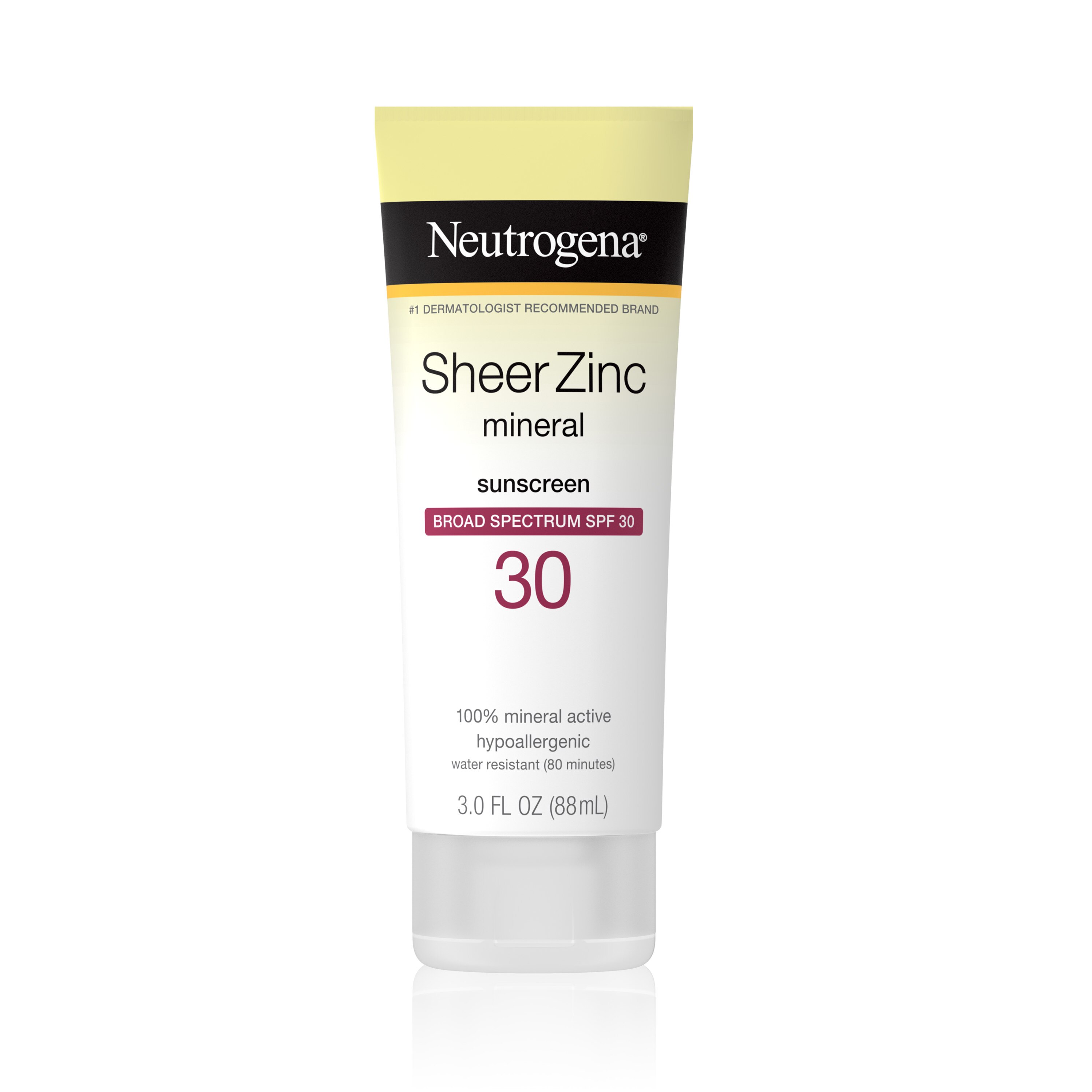 Neutrogena Sheer Zinc Dry-Touch Sunscreen, 3 OZ