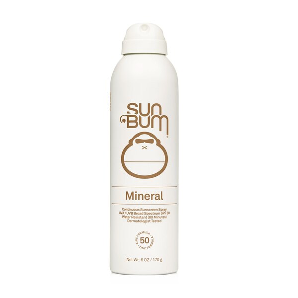 Sun Bum SPF 30 Mineral Sunscreen Spray, 6 OZ