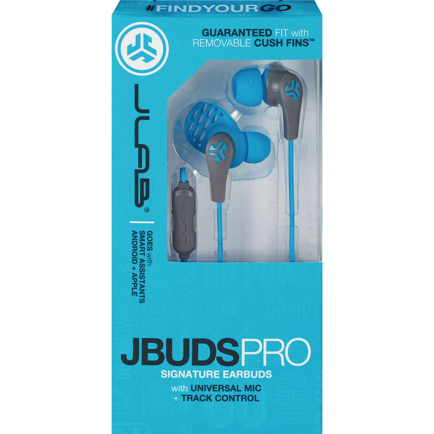 JLab Jbuds Pro Signature Earbuds with Universal Mic + Track Control image.