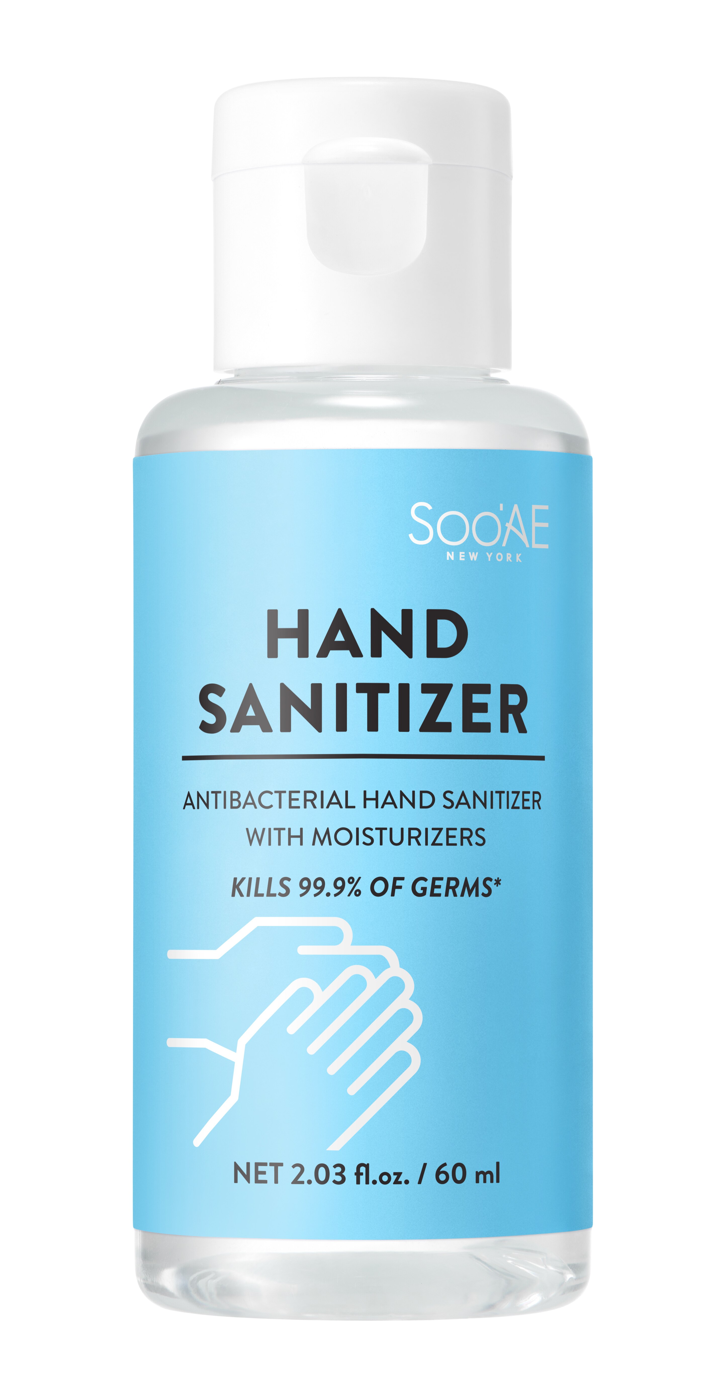 SooAE Hand Sanitizer Gel, 2.03 OZ