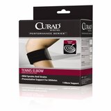 CURAD Tennis Elbow Compression Support Strap + Universal size, thumbnail image 1 of 3
