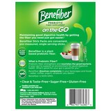 Benefiber Prebiotic Fiber Supplement Powder Stick Packs, Unflavored, thumbnail image 2 of 4