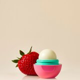 eos 100% Natural & Organic Lip Balm Sphere - Strawberry Sorbet, 0.25 OZ, thumbnail image 3 of 7