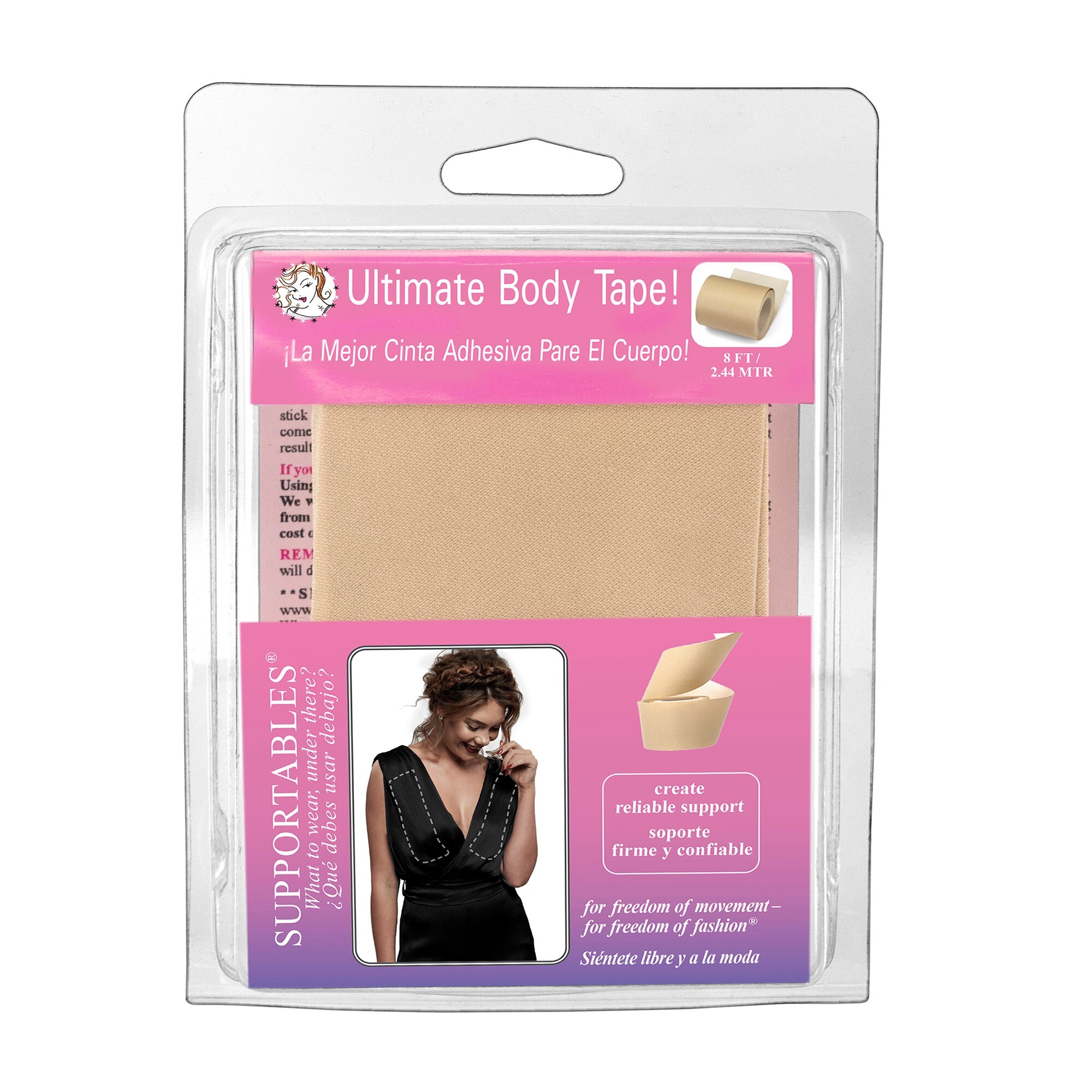 Supportables Ultimate Body Tape, 8 FT