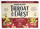 Jakemans Throat & Chest Lozenges Box, 24CT, thumbnail image 1 of 4