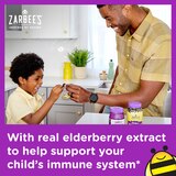 Zarbee's Naturals Children's Elderberry Immune Support*, Vitamin C & Zinc, Berry, 21 Gummies, thumbnail image 5 of 9