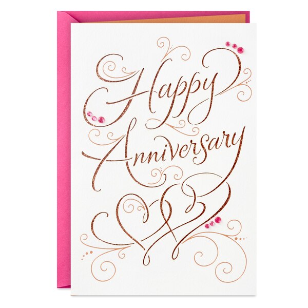 Hallmark Signature Anniversary Card for Couple (Happy Anniversary) E15