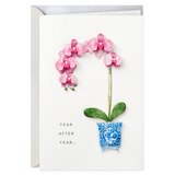 Hallmark Signature Birthday Card for Her (Orchid) E5, thumbnail image 1 of 1