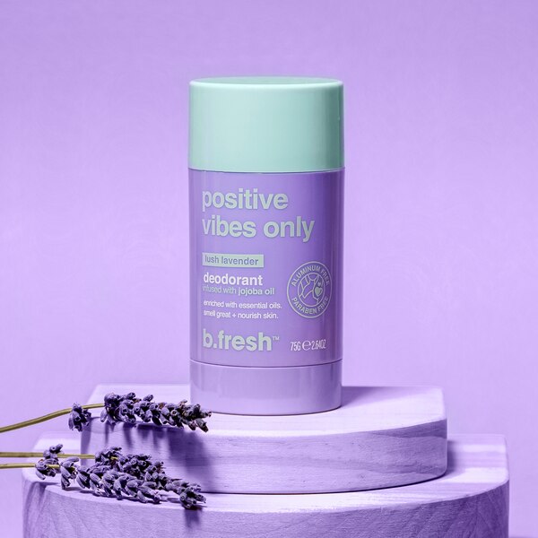 b.fresh deodorant stick, lush lavender, 2.64 OZ