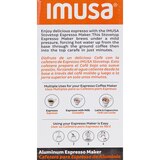 IMUSA Traditional Stovetop Coffeemaker, 6 CUP, thumbnail image 4 of 6