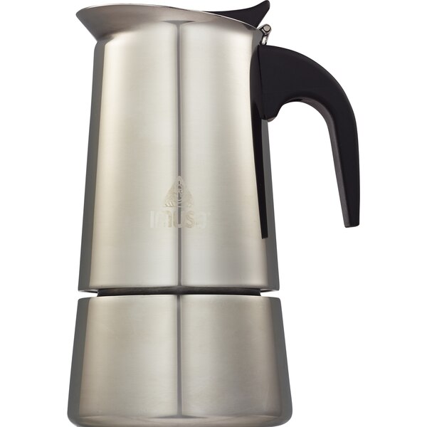 IMUSA Stovetop Coffeemaker, Stainless Steel, 6 CUP