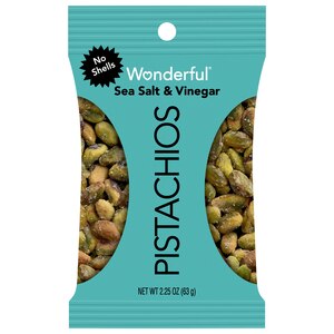 Wonderful Pistachios, No Shells, Sea Salt & Vinegar Nuts