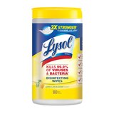 Lysol Disinfecting, Wipes Lemon and Lime Blossom, thumbnail image 1 of 1