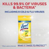 Lysol Travel Size Disinfecting Wipes, 15CT, thumbnail image 3 of 9