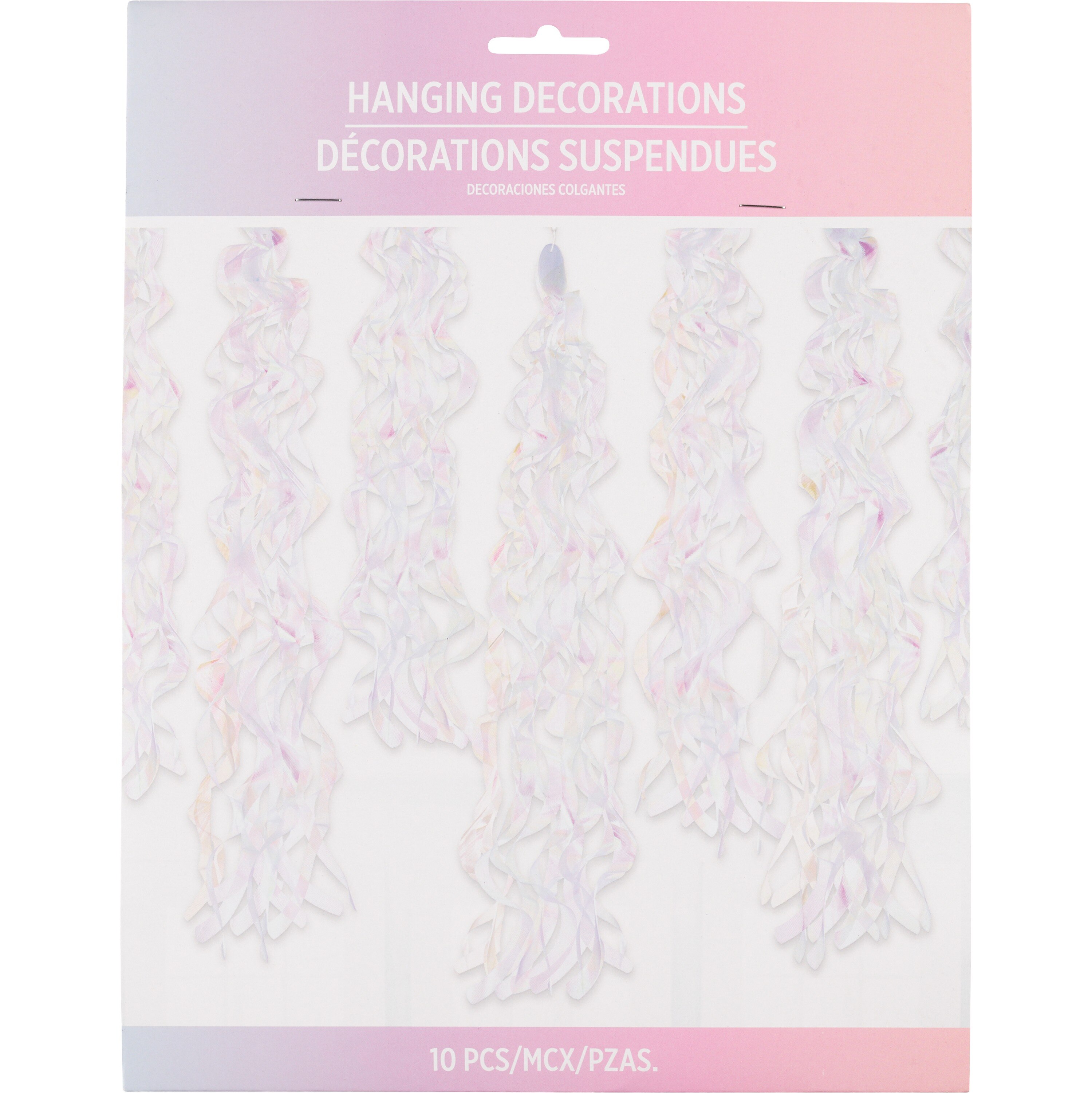 Amscan Party Impressions Hanagable Decorative, Luminous Swirl