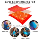 TRAKK Electric Heating Pad, Large, thumbnail image 3 of 5