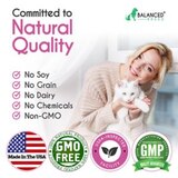 Balanced Breed Cat L-Lysine Immune Support Soft Chews, Chicken & Catnip, 60 ct, thumbnail image 5 of 8