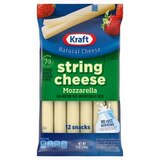 Kraft Mozzarella String Cheese, 12 CT, thumbnail image 1 of 3