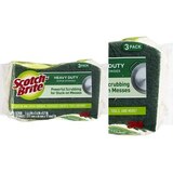 Scotch-Brite Heavy Duty Scrub Sponge, 3 ct, thumbnail image 1 of 5