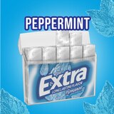 EXTRA Gum Peppermint Sugar Free Chewing Gum, 35 Sticks, thumbnail image 2 of 9