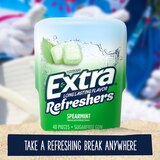 Extra Refreshers Spearmint Chewing Gum, 40 ct, thumbnail image 4 of 5