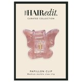 The Hair Edit Medium Marble Papillon Claw Clip, Blush, thumbnail image 1 of 5