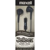 Maxell Jelleez Stereo Earbuds, thumbnail image 1 of 7