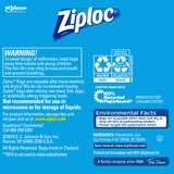 Ziploc Brand Storage Snack Bags, Snack Sized Bags, 90 ct, thumbnail image 2 of 5