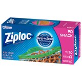 Ziploc Brand Storage Snack Bags, Snack Sized Bags, 90 ct, thumbnail image 3 of 5
