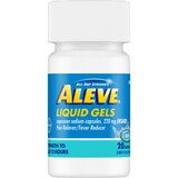 Aleve, Liquid Gels, Naproxen Sodium for Pain Relief, thumbnail image 2 of 3