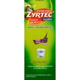 Zyrtec 24 Hr Children's Allergy Relief Syrup, Grape Flavor, 4 fl. OZ, thumbnail image 5 of 9