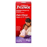 Children's Tylenol Pain & Fever Acetaminophen Oral Suspension, 4 FL OZ, thumbnail image 1 of 15