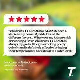 Children's Tylenol Pain & Fever Acetaminophen Oral Suspension, 4 FL OZ, thumbnail image 2 of 15