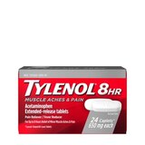 Tylenol 8 Hour Muscle Aches & Pain Tablets with Acetaminophen, thumbnail image 1 of 9