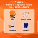 Motrin Ib, Ibuprofen 200Mg Tablets For Pain & Fever Relief, thumbnail image 3 of 9