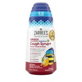 Zarbee's Children's All-In-One Cough Syrup Nighttime with Honey, Turmeric, B-vitamins & Zinc, Grape, 4 fl oz, thumbnail image 1 of 9