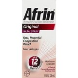 Afrin Original Decongestant Nasal Spray, thumbnail image 1 of 7