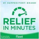 Fleet Laxative Liquid Glycerin Suppositories, thumbnail image 2 of 8