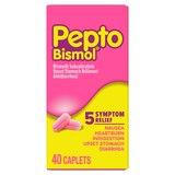Pepto Bismol 5 Symptom Relief Caplets, thumbnail image 5 of 8