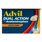 Advil Dual Action Back Pain Relief 250 MG Acetaminophen and 125 MG Ibuprofen (NSAID) Caplets, thumbnail image 4 of 5