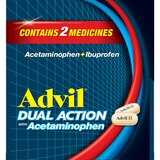 Advil Dual Action Acetaminophen and Ibuprofen Caplets, thumbnail image 4 of 6