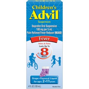 Children's Advil Ibuprofen Oral Suspension, 4 OZ