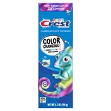 Crest Kid's Advanced Fluoride Anticavity Color Changing Toothpaste, Ages 3+, Bubblegum, 4.2 OZ, thumbnail image 1 of 10