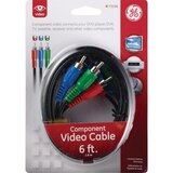 GE Component Video Cable, 6', thumbnail image 1 of 2