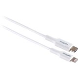 Philips USB-C to Lightning Cable, 4 ft, Basic, White, thumbnail image 3 of 3