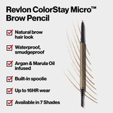 Revlon ColorStay Micro Brow Pencil, thumbnail image 4 of 6